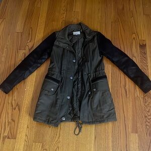 Laundry by Shelli Segal Woman’s Army Green Jacket Size XS